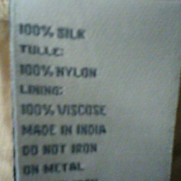 SOLD- ANTHROPOLOGIE silk beaded goddess dress- NWT - Picture 7 of 8